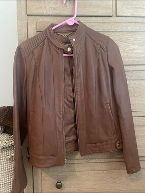 Cole Haan biker jacket